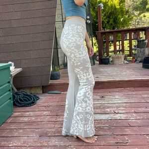 For Love and Lemons Knit Flare Pants